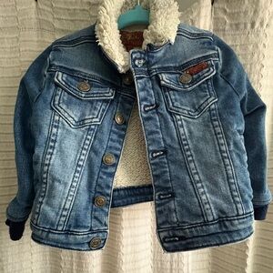 Seven7 Blue Denim Kids Jacket - 2T
